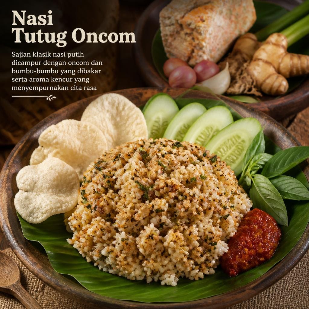 Nasi Tutug Oncom di RM Bumi Aki